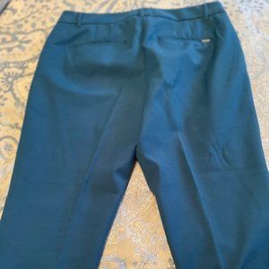 White House Black Market - Teal slim ankle pants